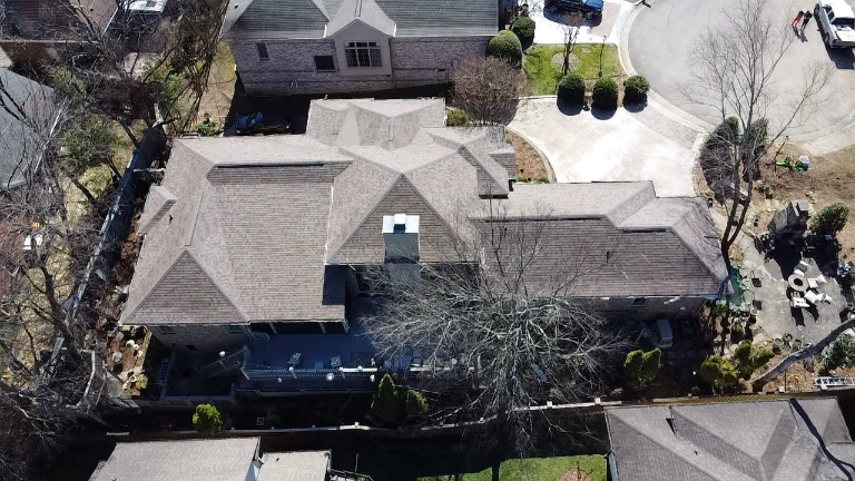 White Glove Roofing team performing a residential roofing installation in Mount Juliet, AL