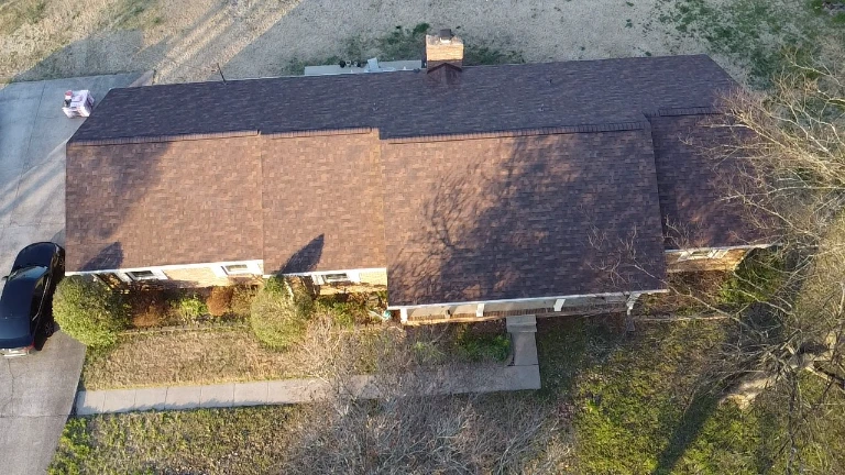 White Glove Roofing team performing a residential roofing installation in Fairfield, AL