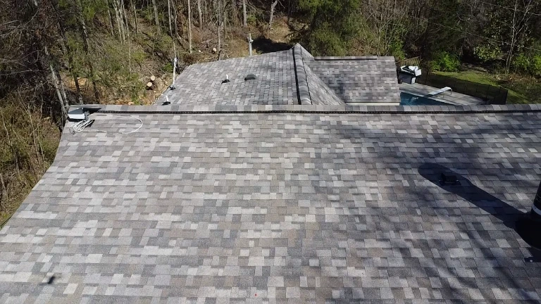 White Glove Roofing team performing a residential roofing installation in Mountain Brook, AL