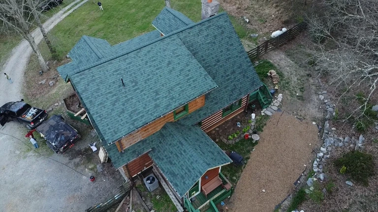 White Glove Roofing team performing a residential roofing installation in Pelham, AL