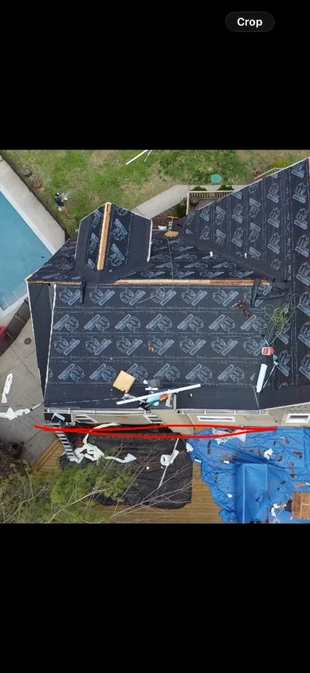 White Glove Roofing team performing a residential roofing installation in Center Point, AL