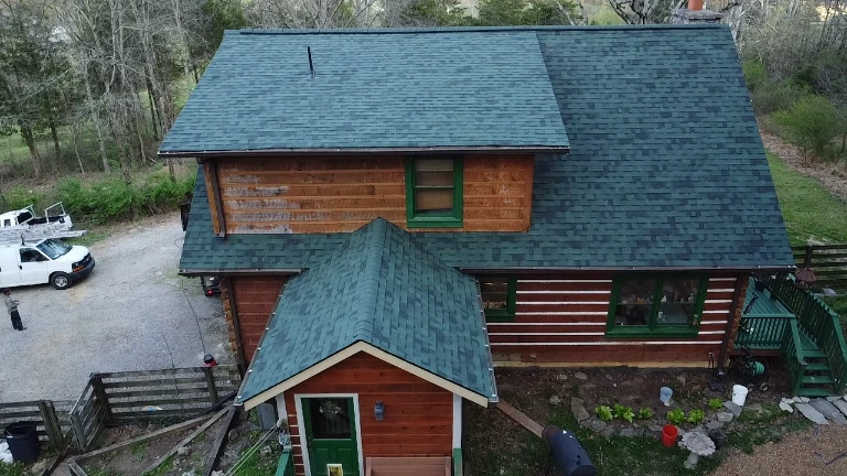 White Glove Roofing team performing a residential roofing installation in Tennessee, AL