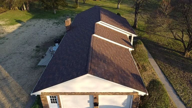 White Glove Roofing team performing a residential roofing installation in Goodlettsville, AL